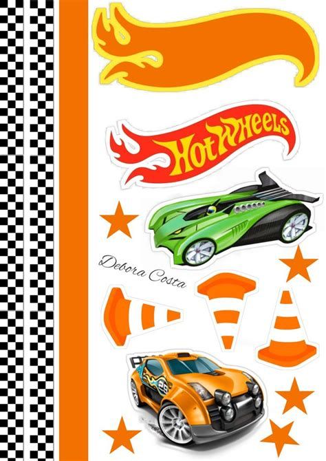 hot wheels para imprimir