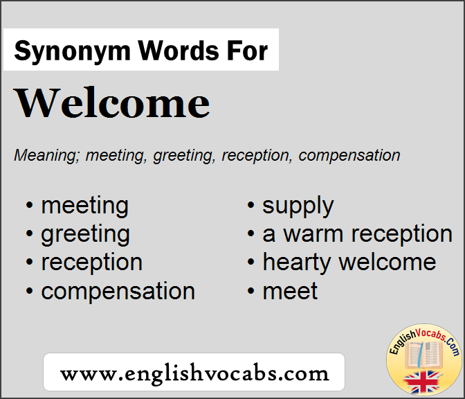 warmly welcome synonym