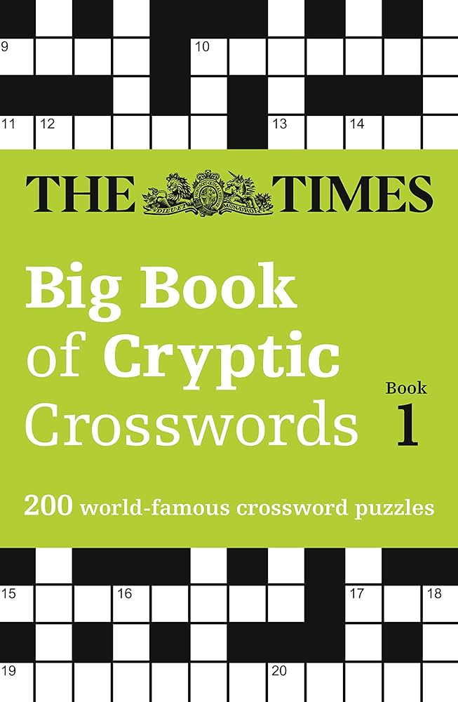 cryptic crossword book