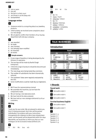 market leader intermediate 3rd edition answer key pdf