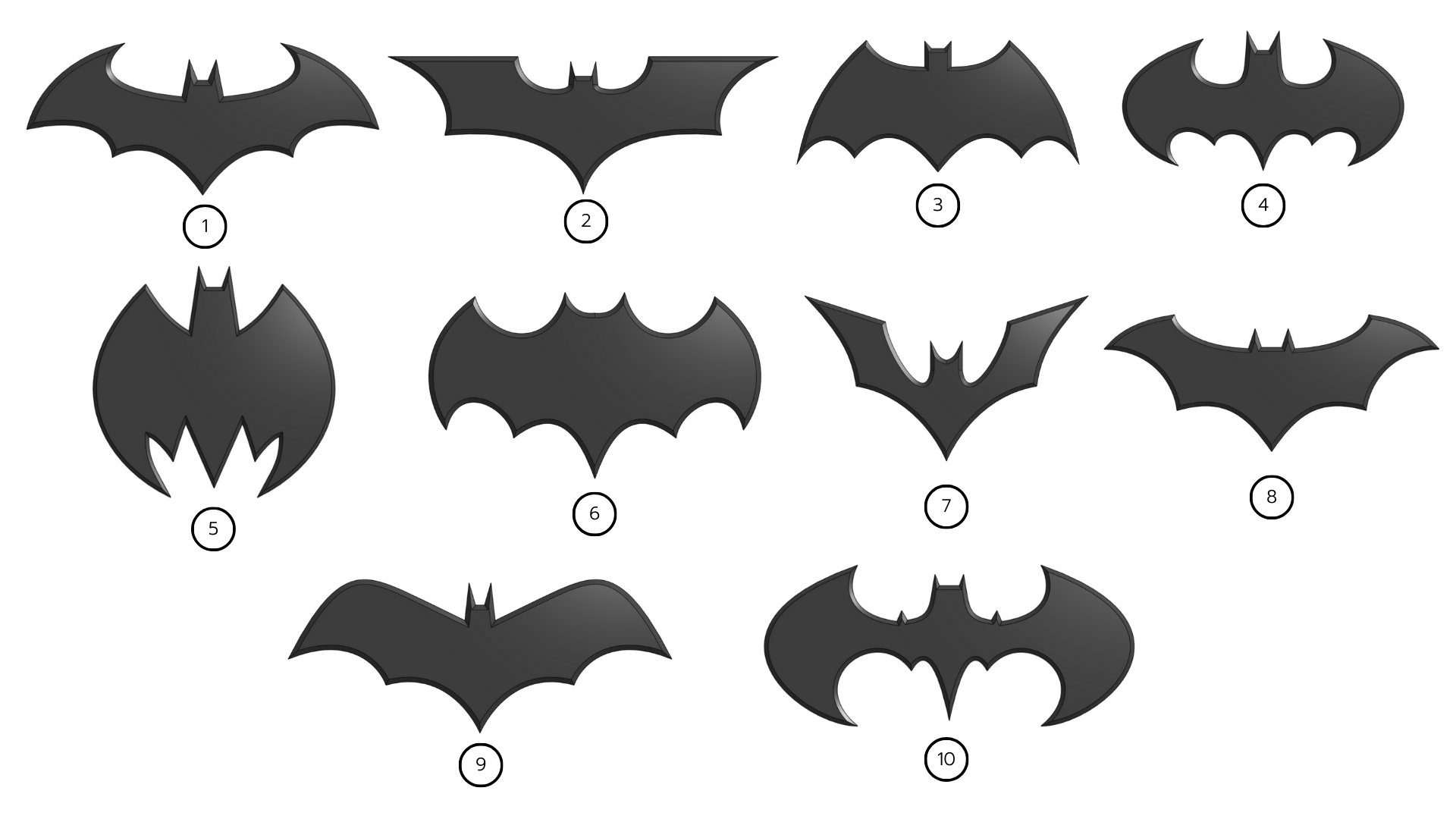 logo batman para imprimir