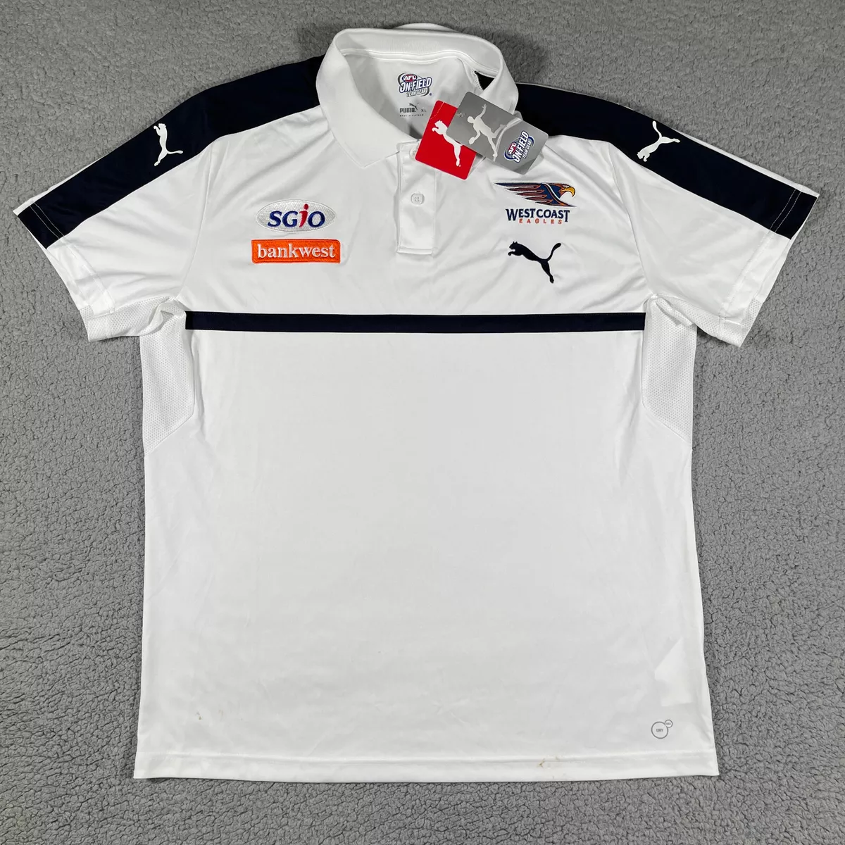 west coast eagles mens polo