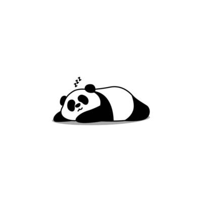 lazy panda wallpaper