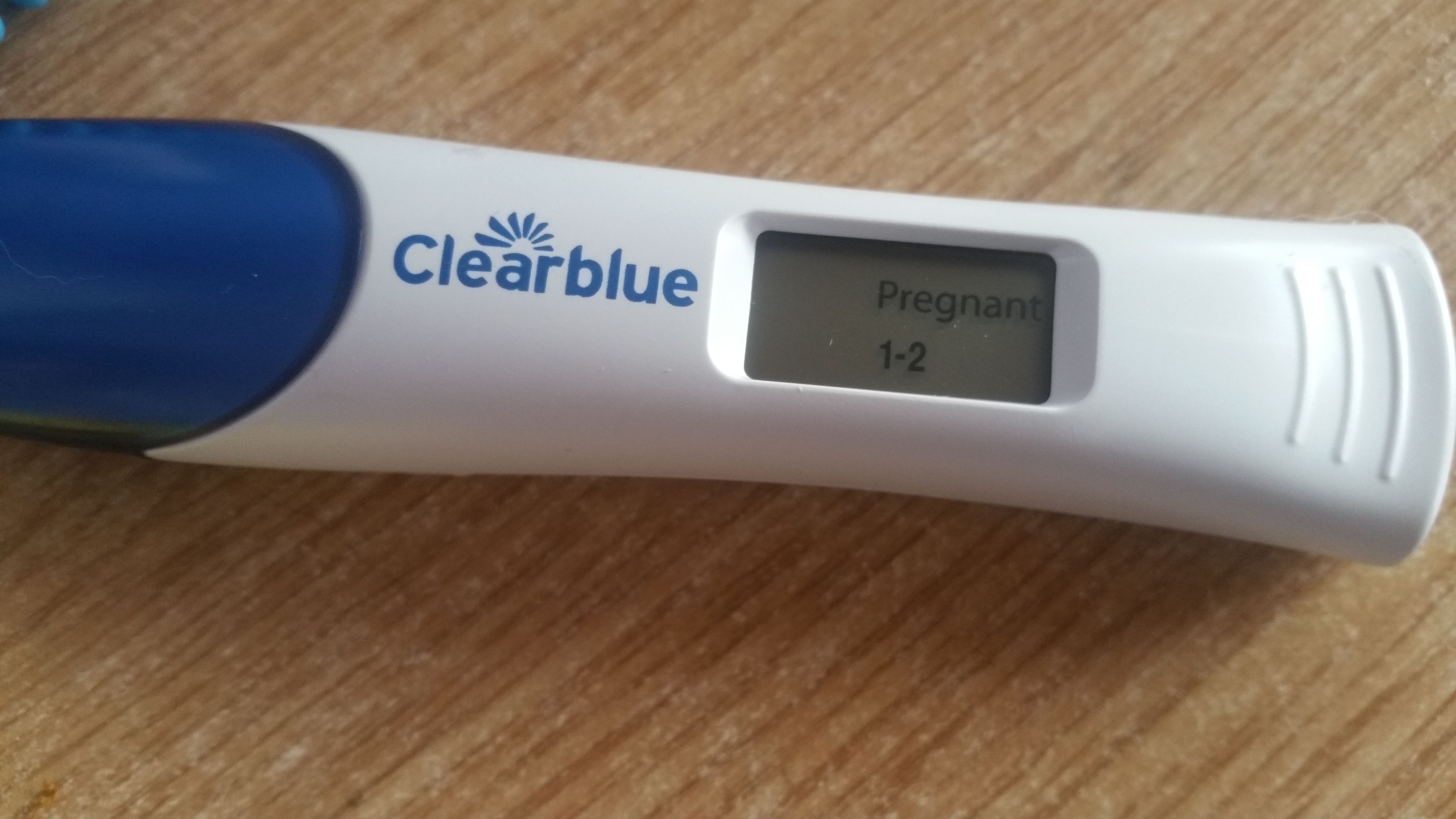 1 to 2 weeks pregnant clear blue