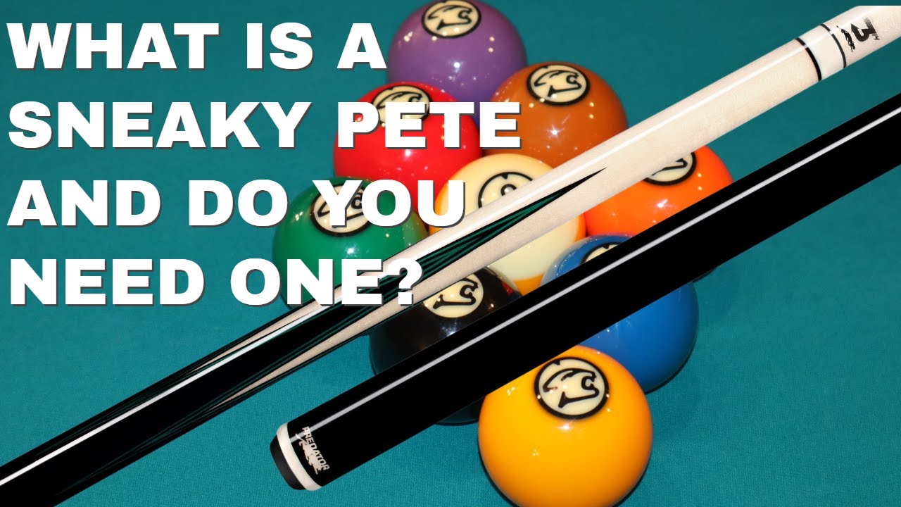 what is a sneaky pete pool cue