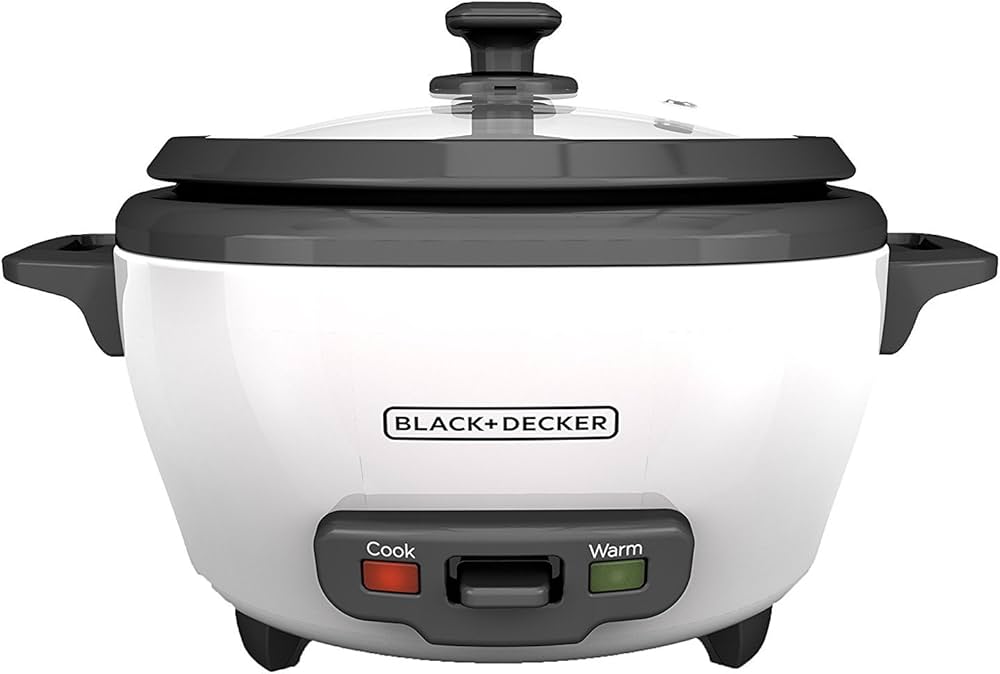 black and decker rice cooker steamer