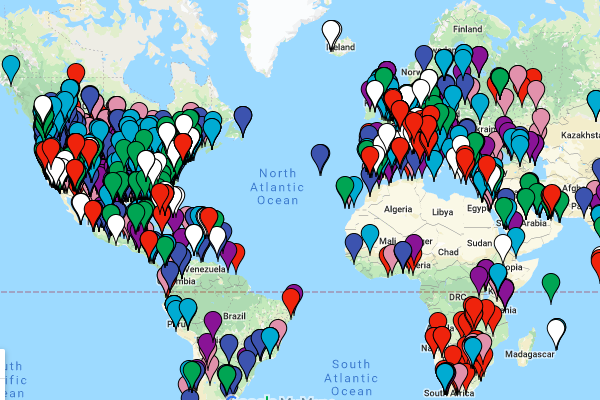 ihg hotels spain map