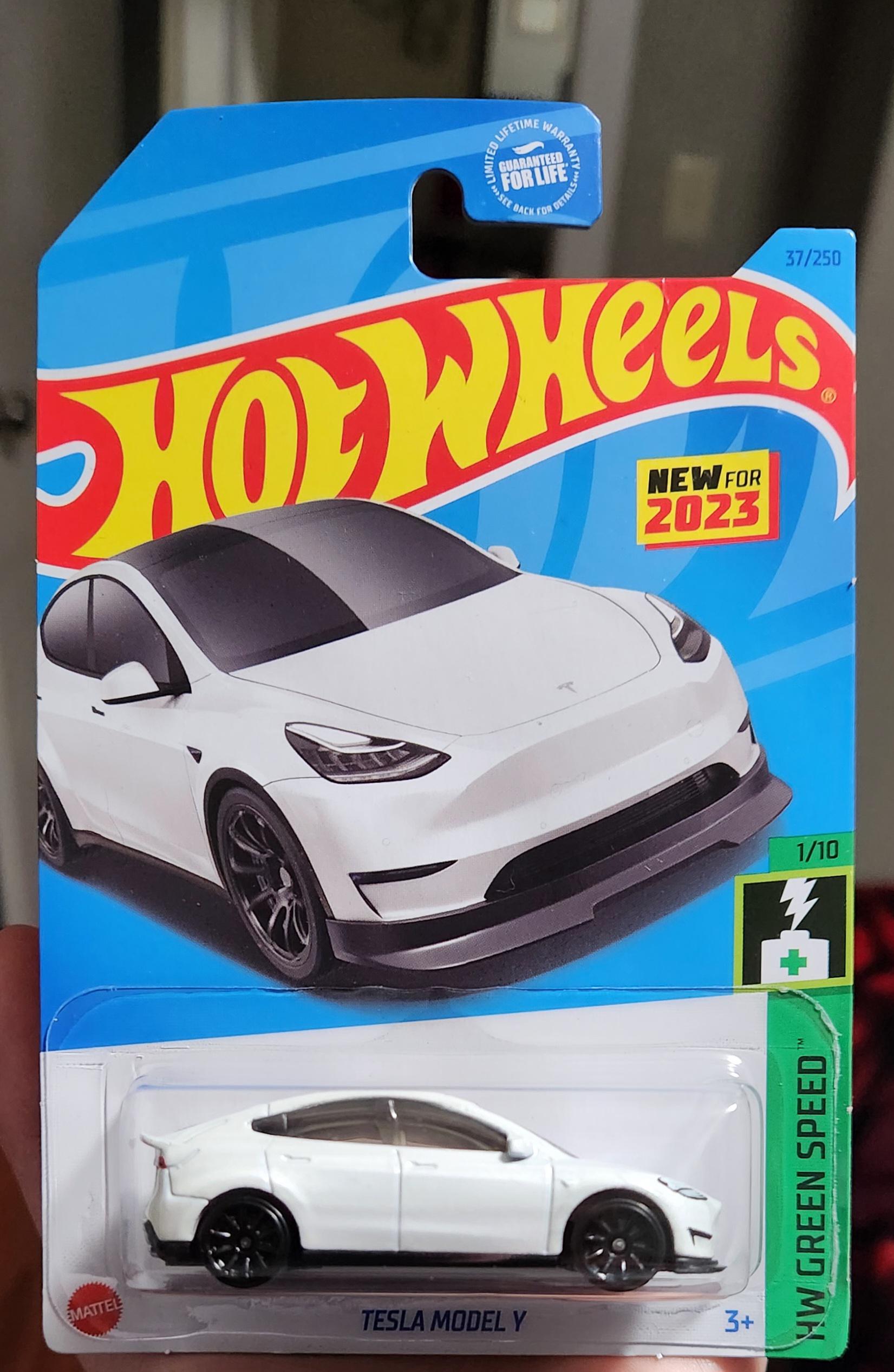 hotwheel tesla model y