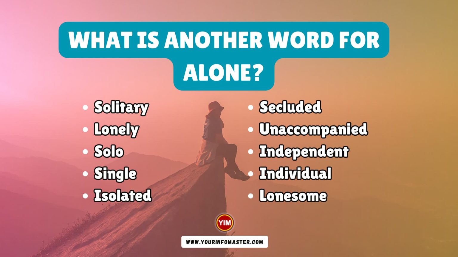 another word for single