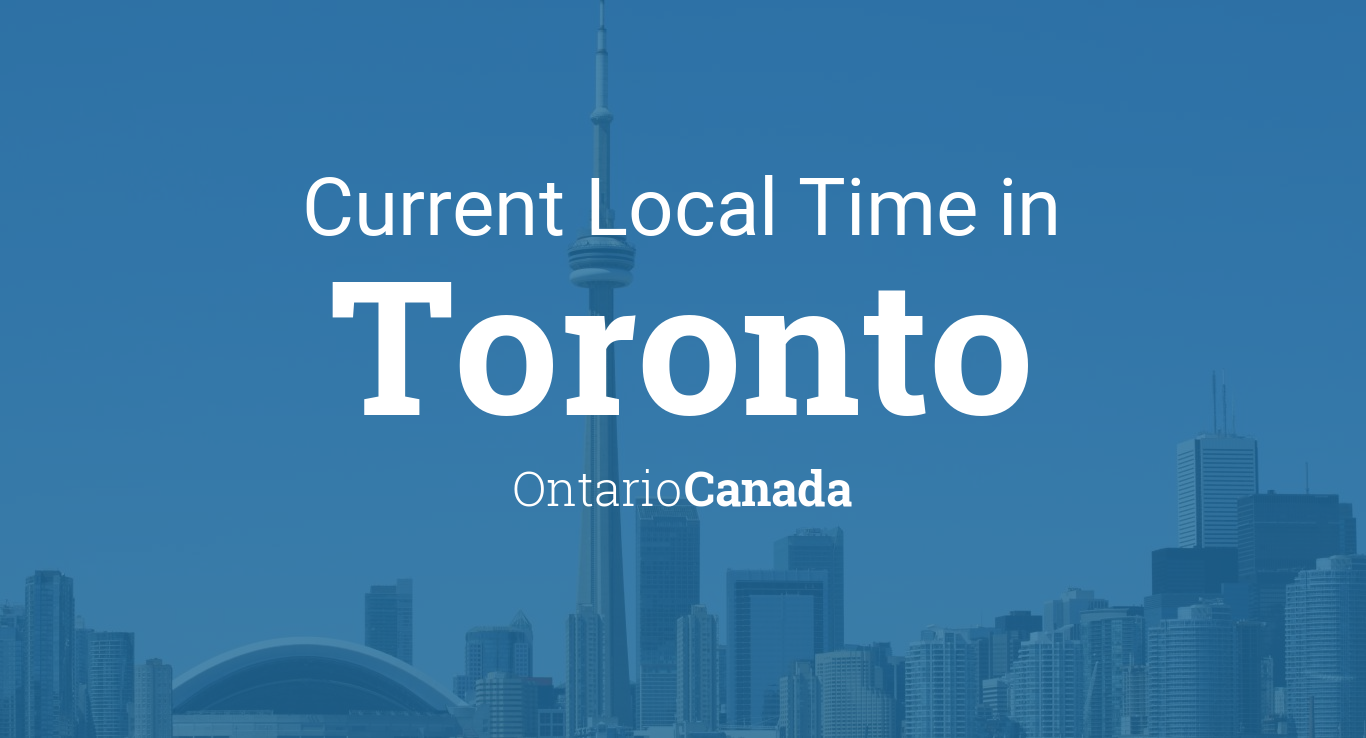 gmt time in toronto