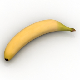 banana 3d model free download