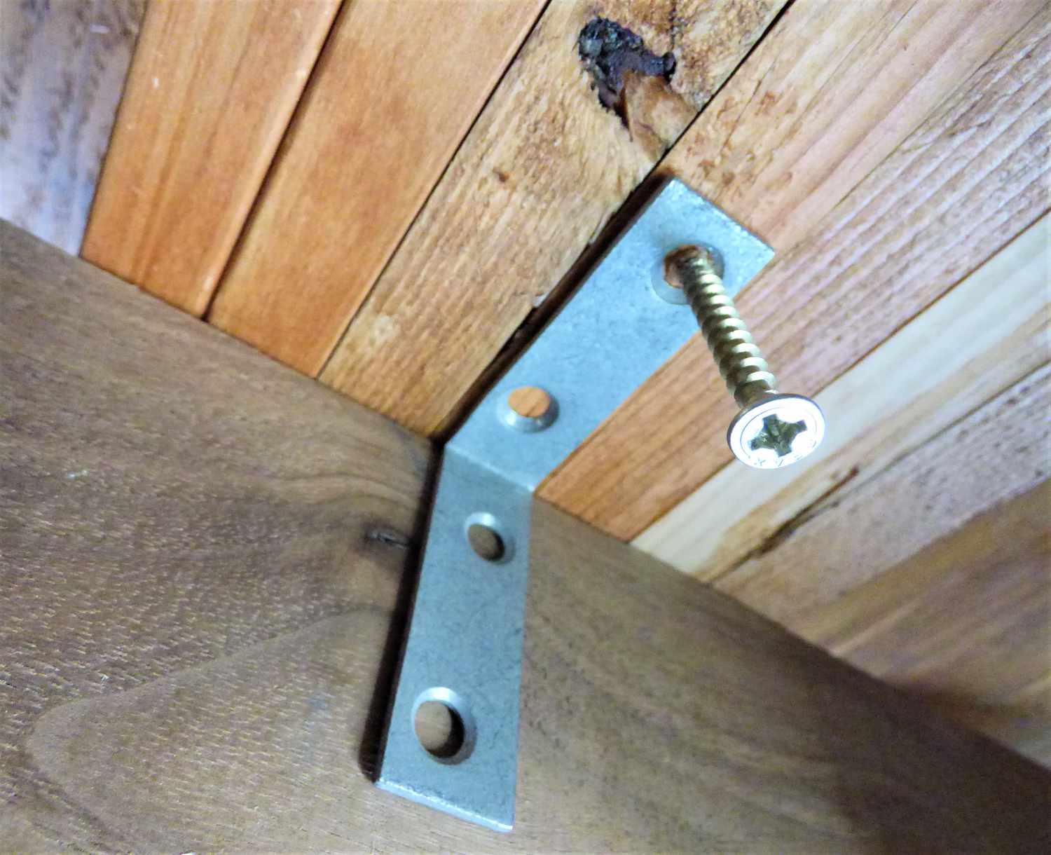 butcher block countertop brackets