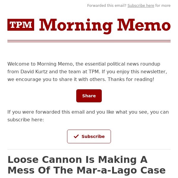 tpm memo