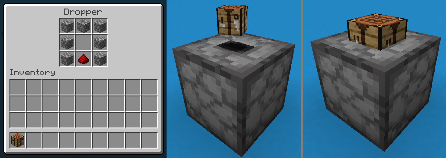 minecraft custom crafting