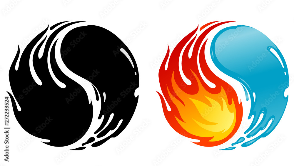 fire and water yin yang