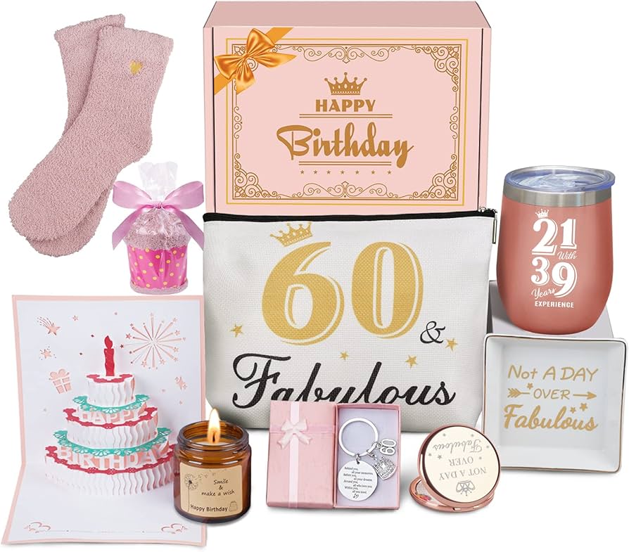 60th birthday gifts for women