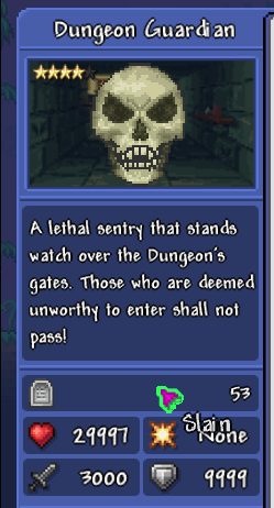 terraria dungeon guardian