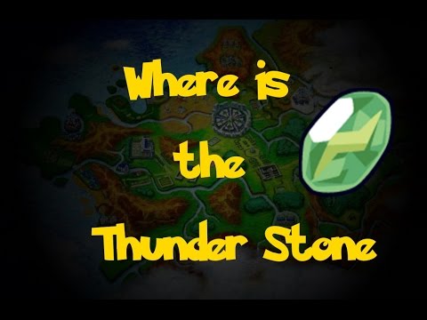 pokemon xy thunder stone