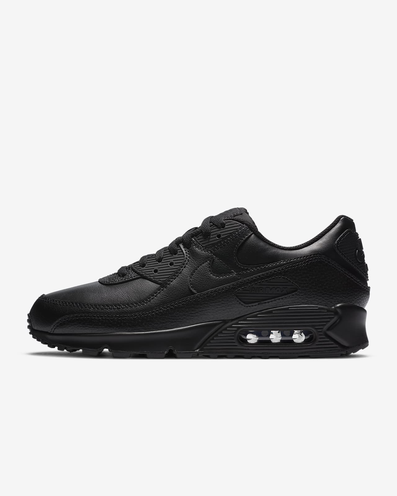 black on black air max 90