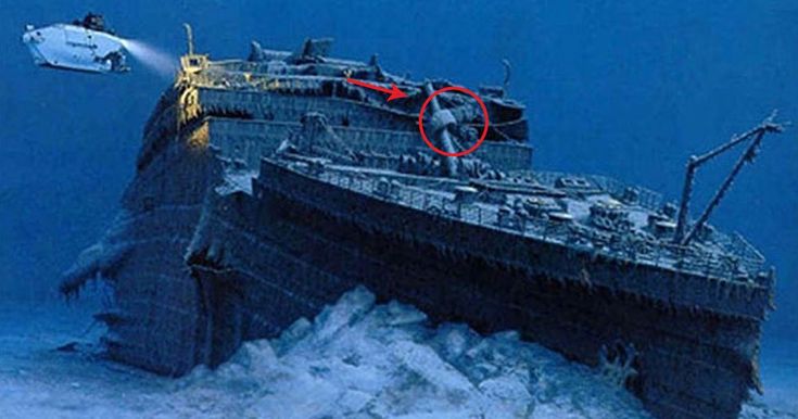 titanic ship photos original underwater