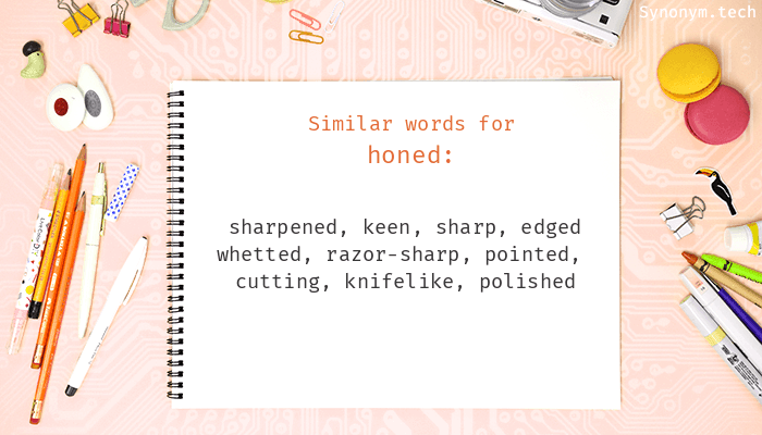 honed synonym