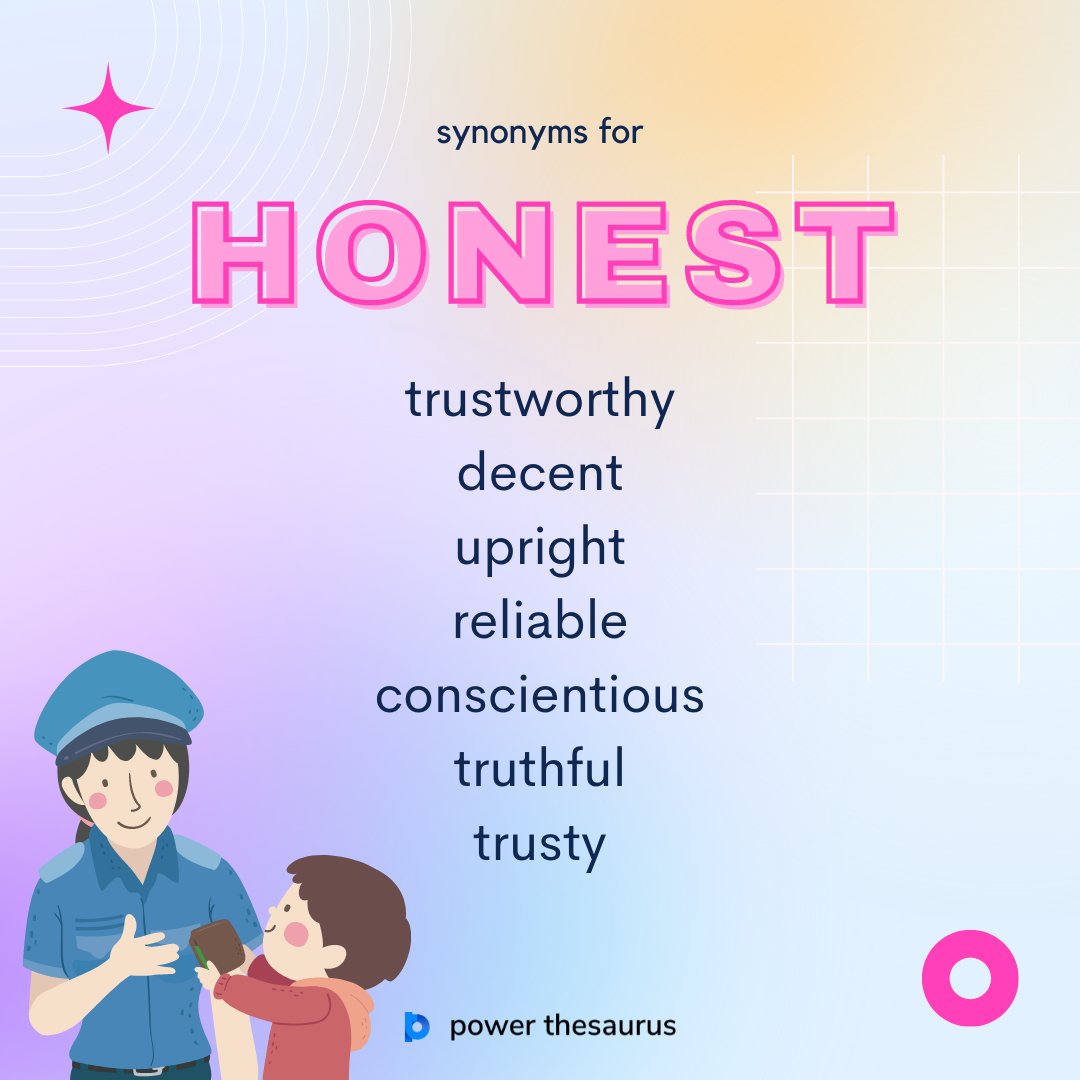 synonym for honest