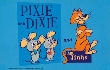 pixie and dixie cartoon