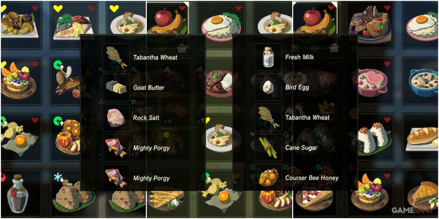 best recipes botw