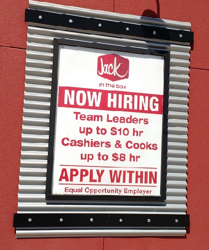 fast food hiring near me