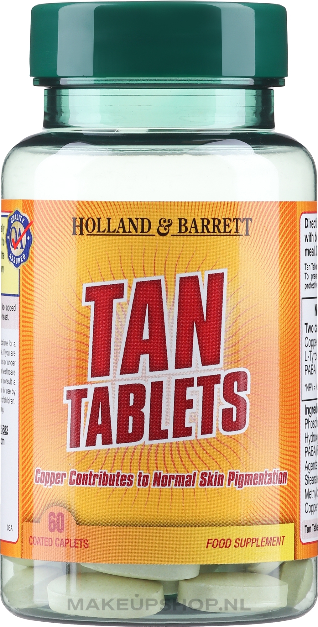 holland and barrett tanning tablets