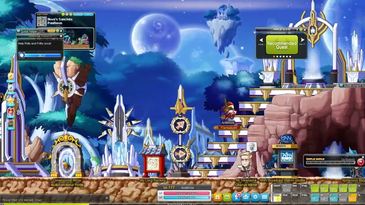 maplestory easy magnus prequest