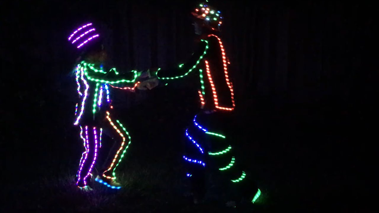 led light costume