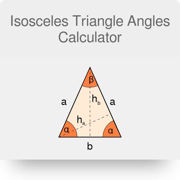 isosceles triangle solver