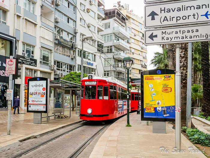 antalya tram tickets