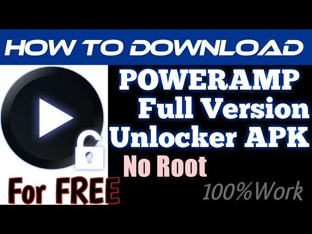 poweramp full version unlocker mod apk