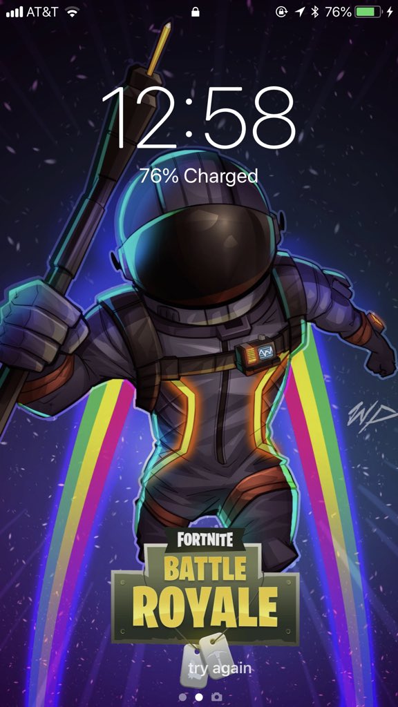 wallpaper lock screen fortnite