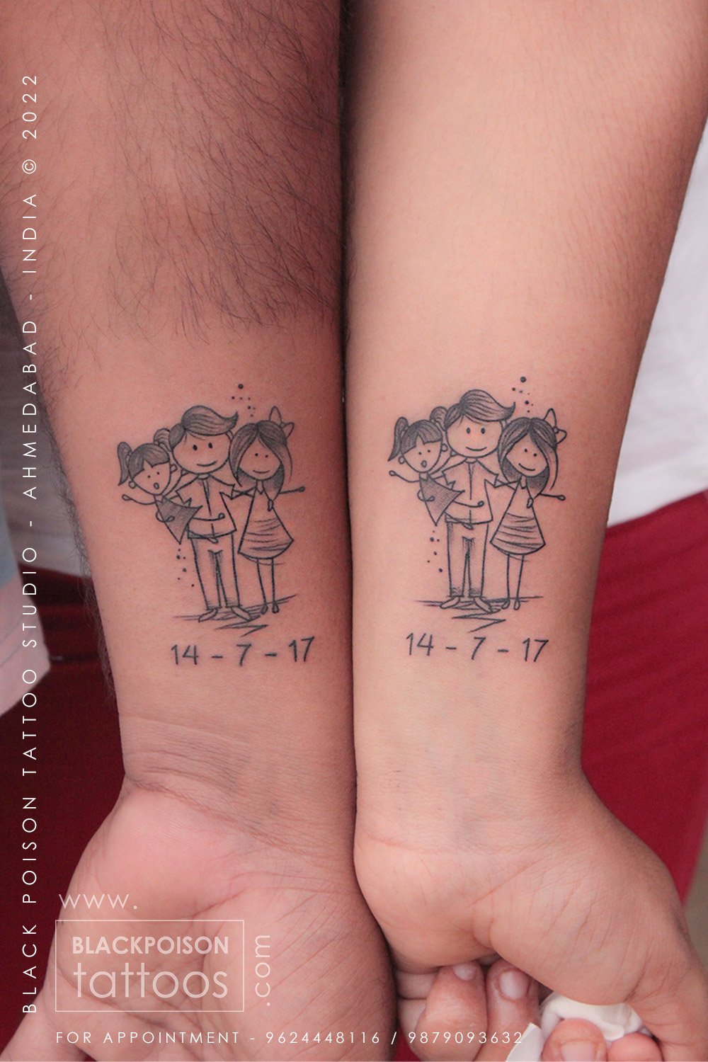 cool daughter tattoos for dads