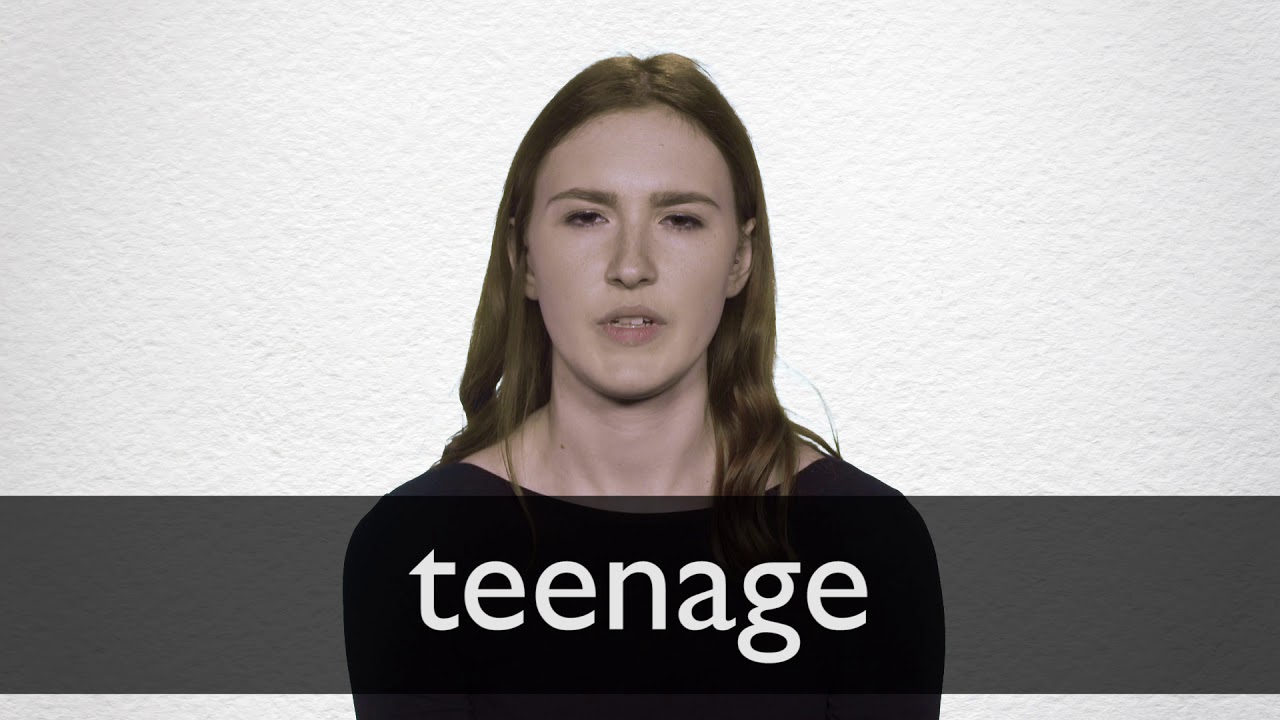 how to pronounce teenage