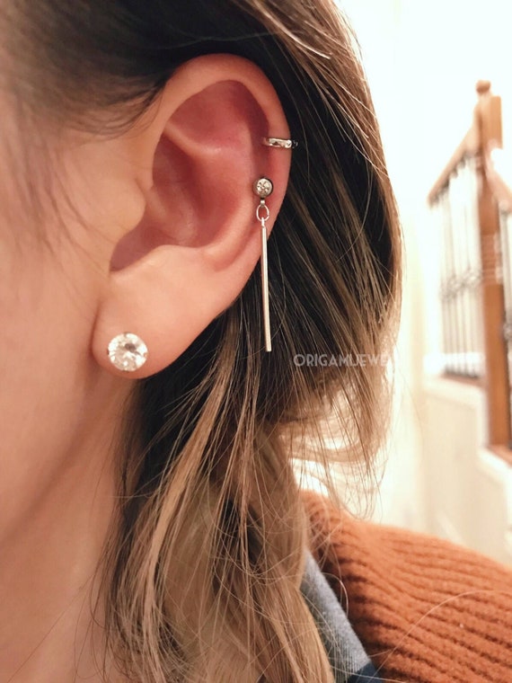 dangling helix piercing