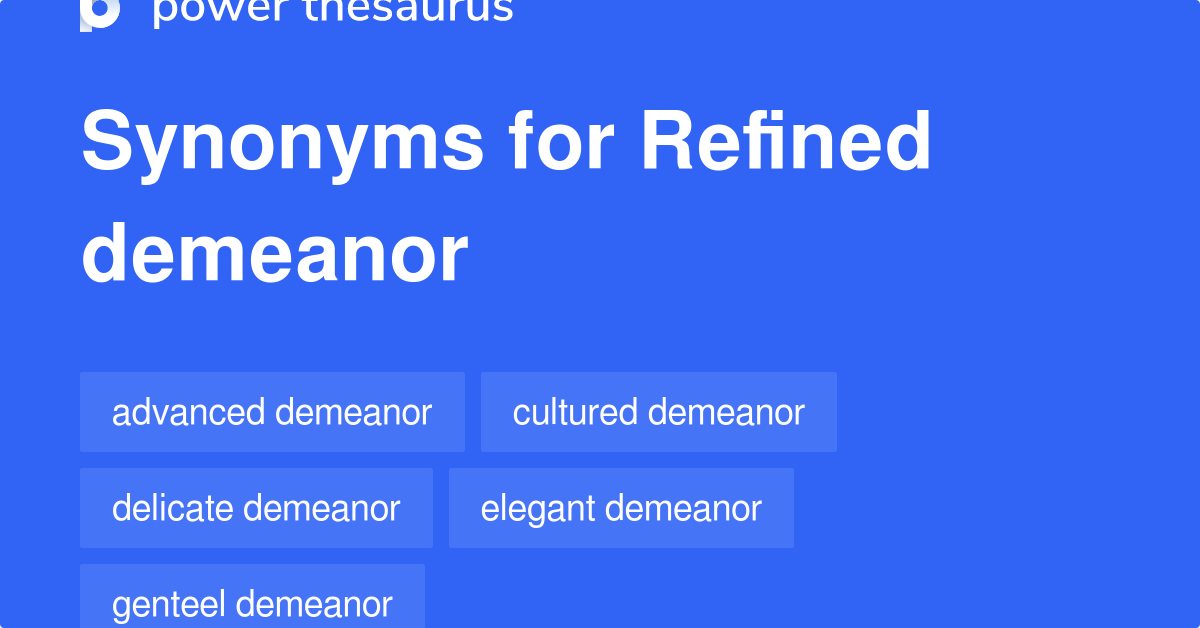 synonym refined