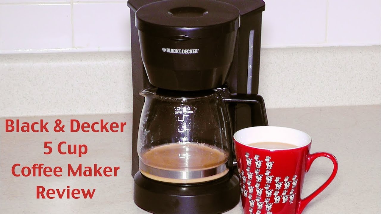 how to use black and decker coffee pot