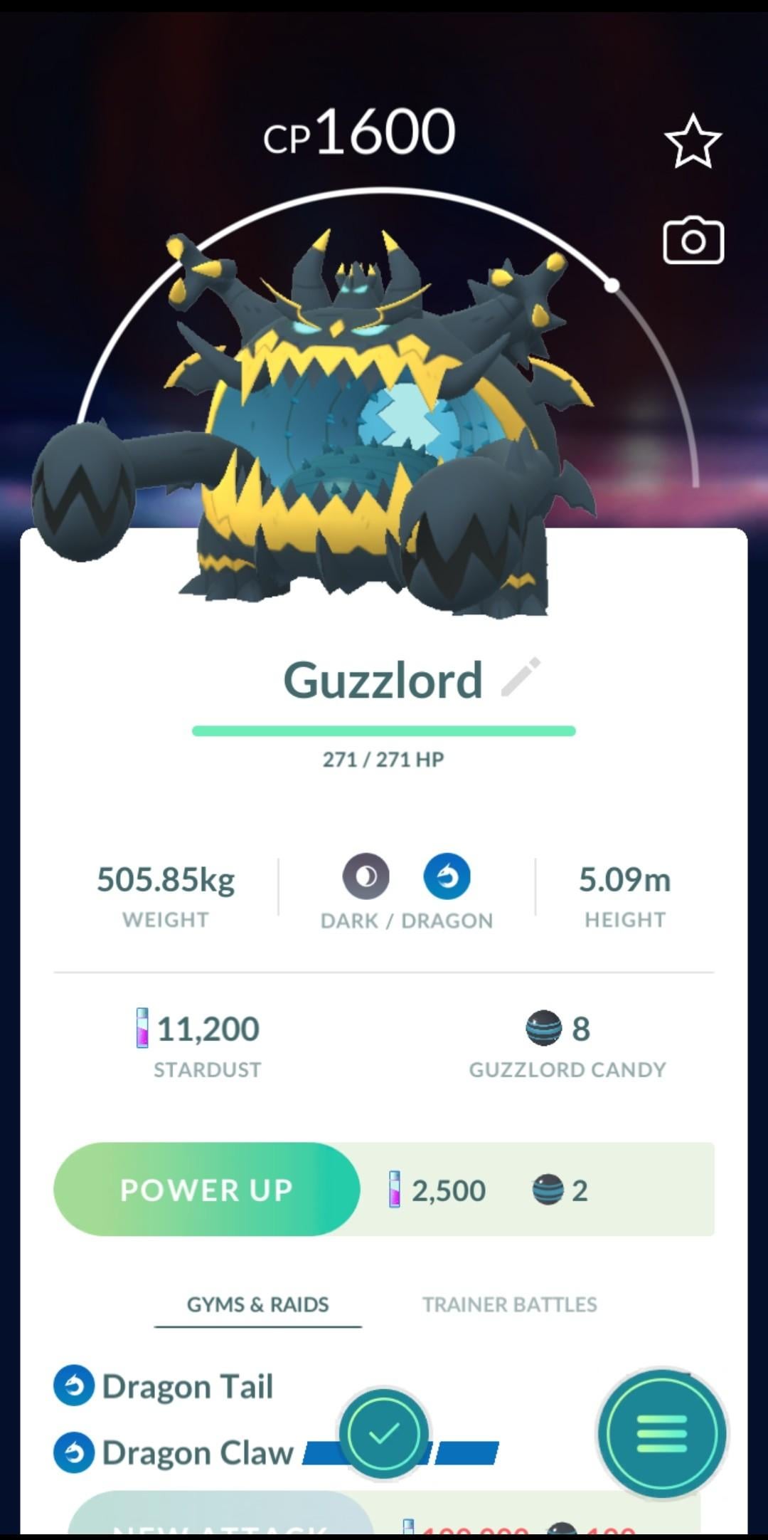 guzzlord pokemon go