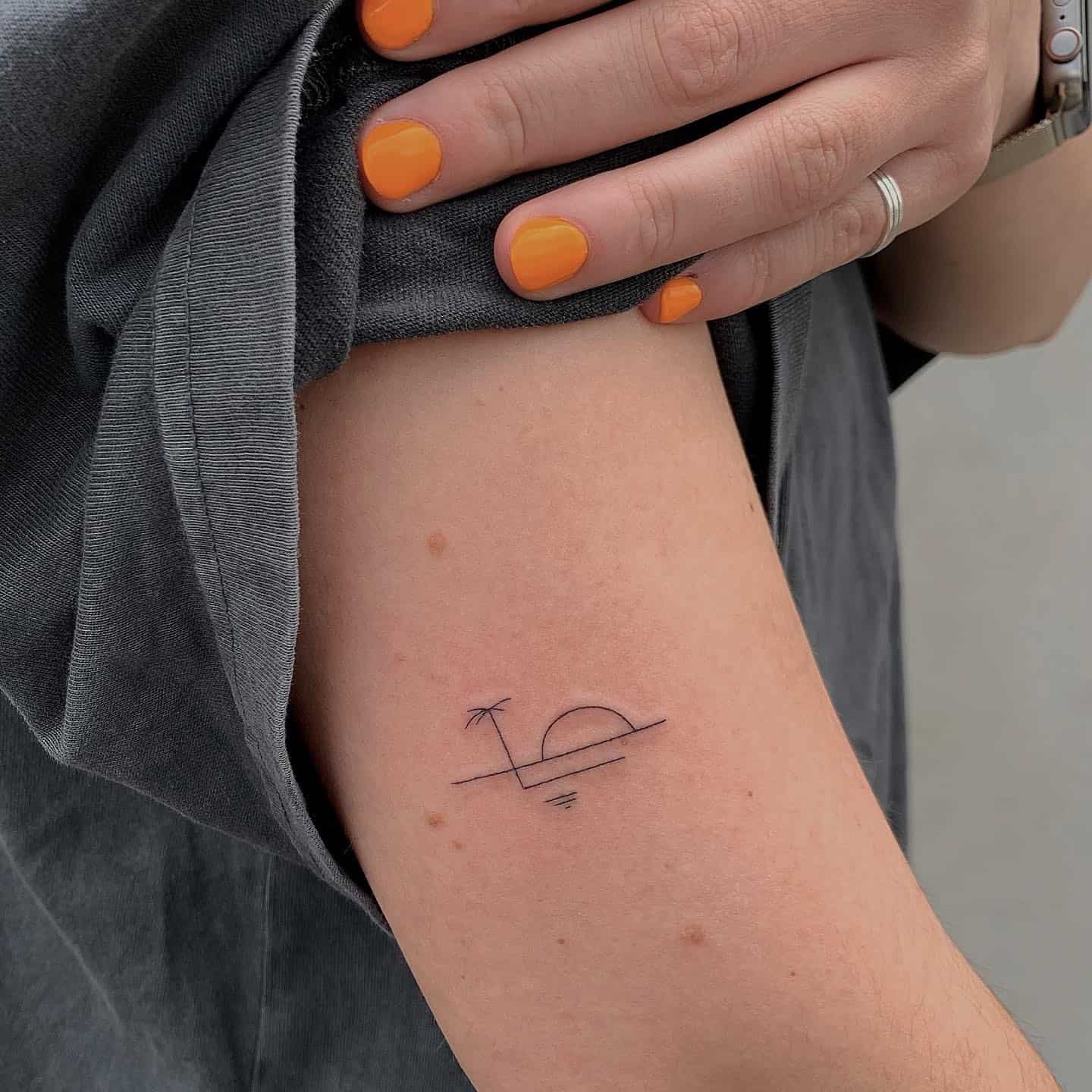 minimalist tattoo for men