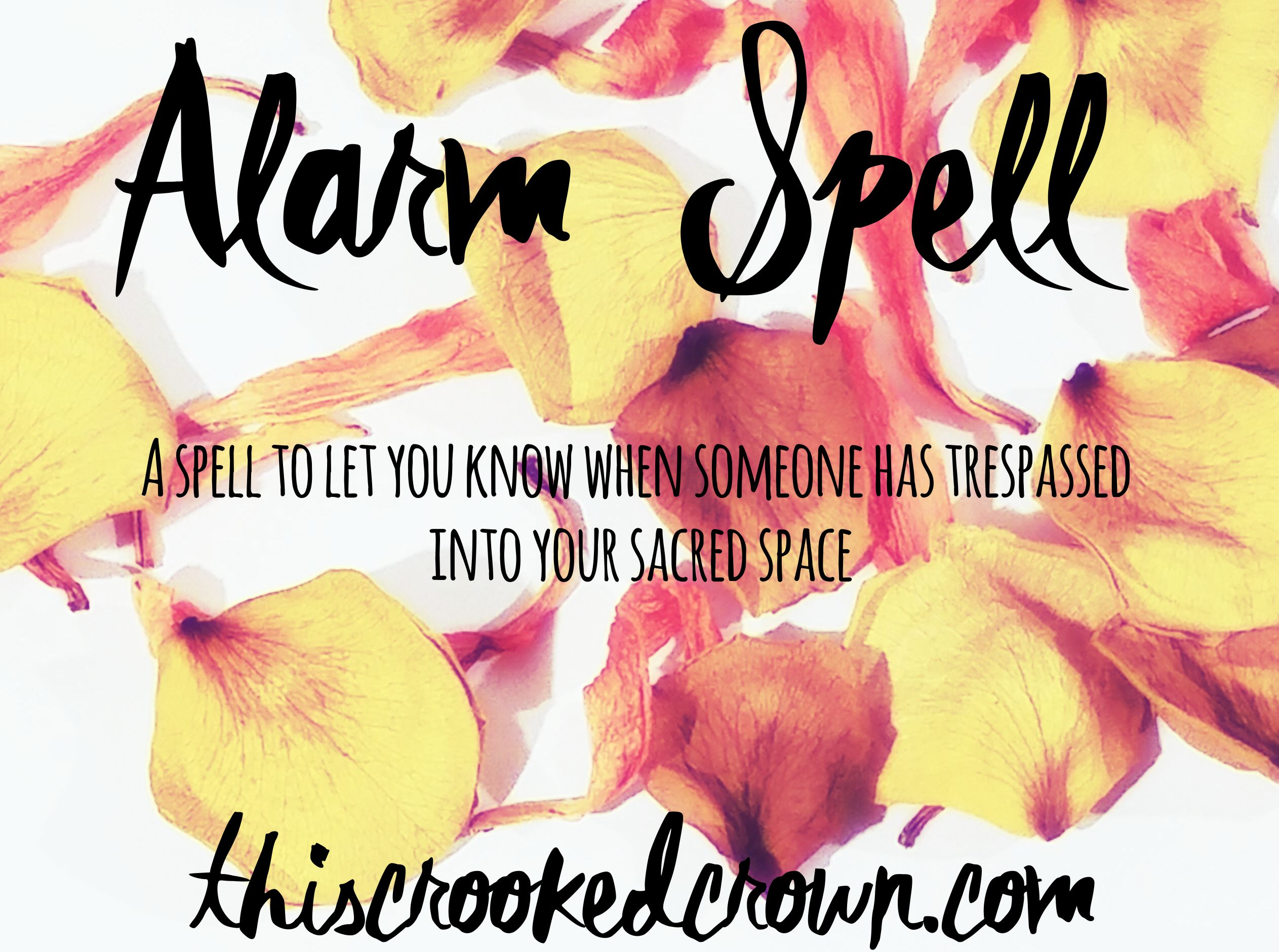 alarm spell