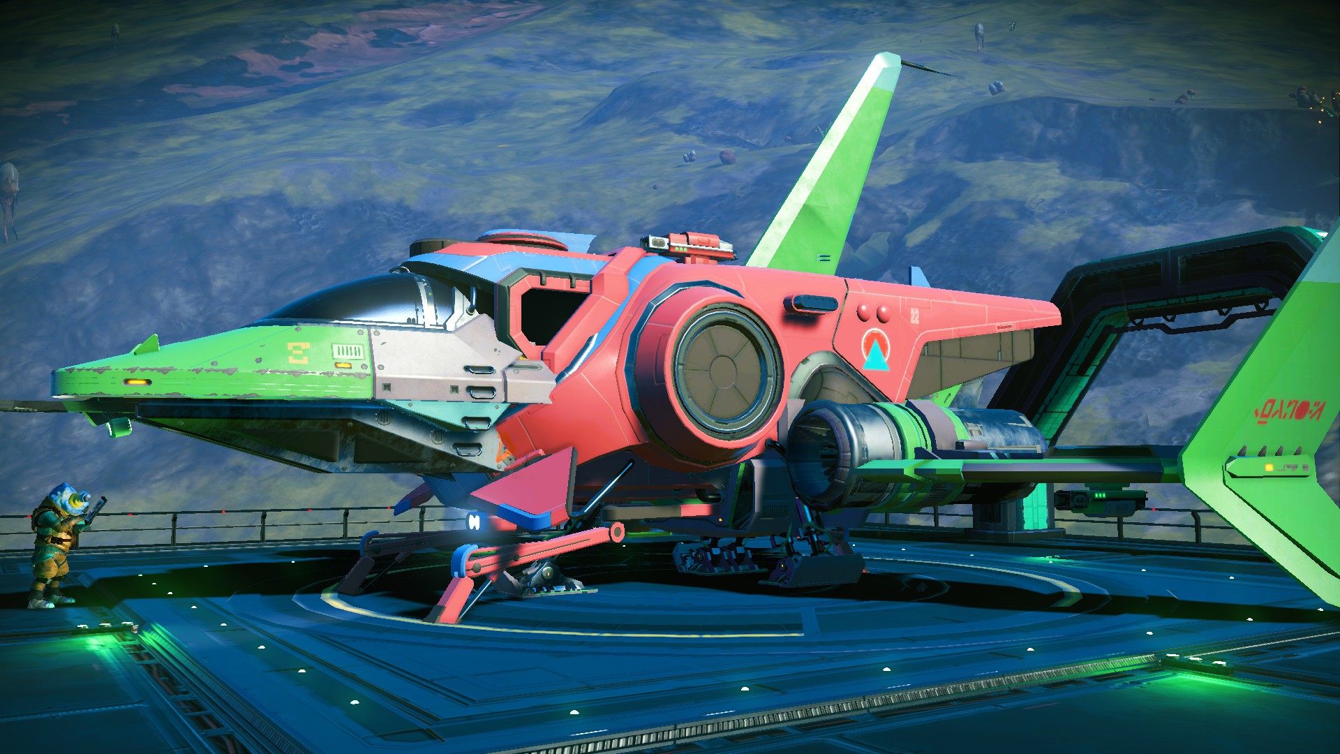 no mans sky can you customize your ship