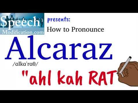 carlos alcaraz pronunciation