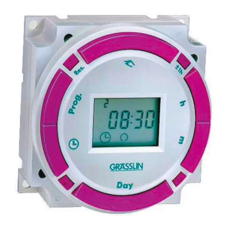 grasslin timer manual