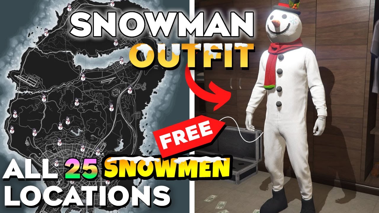 gta5 snowmen locations