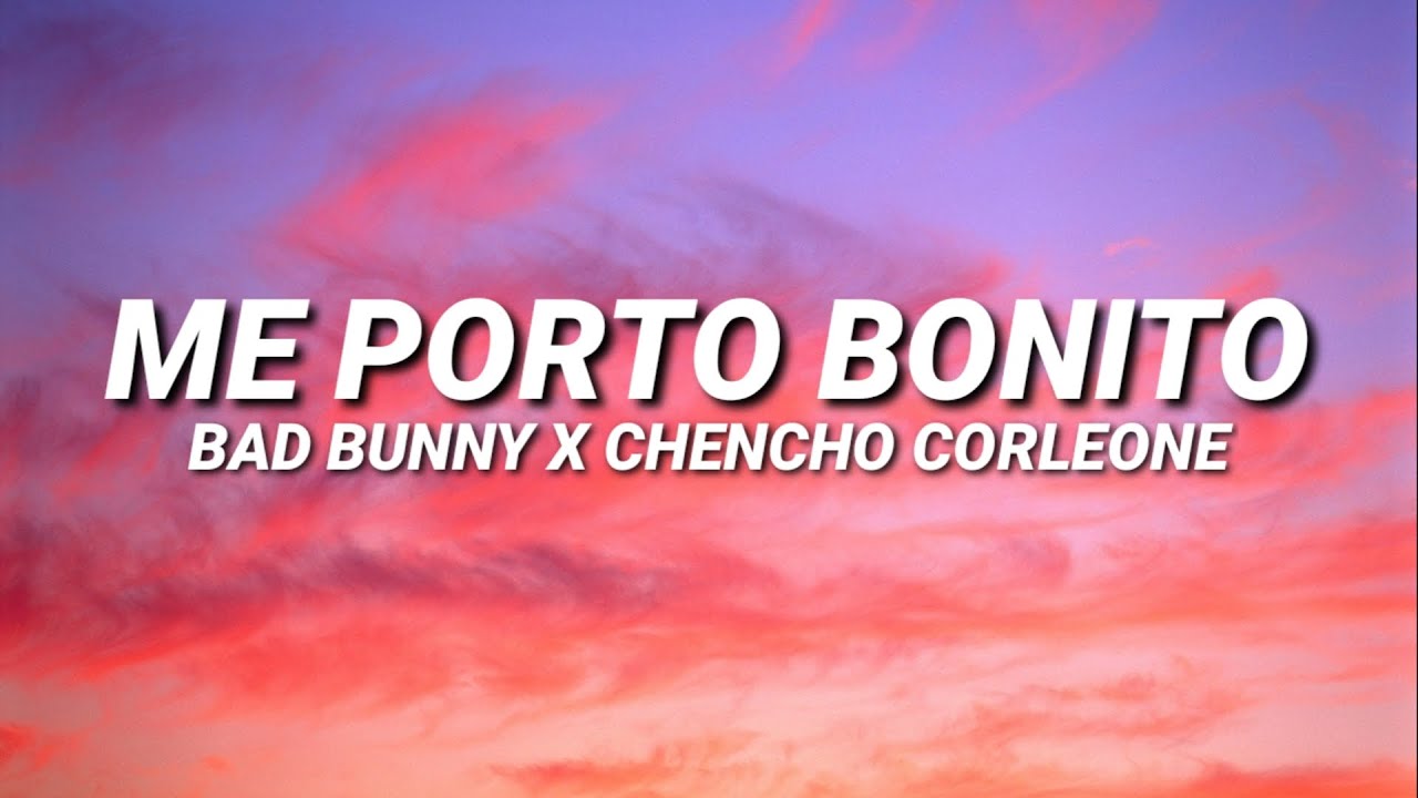 me porto bonito lyrics