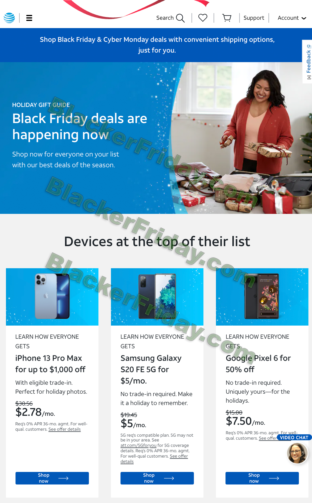 does att have black friday deals